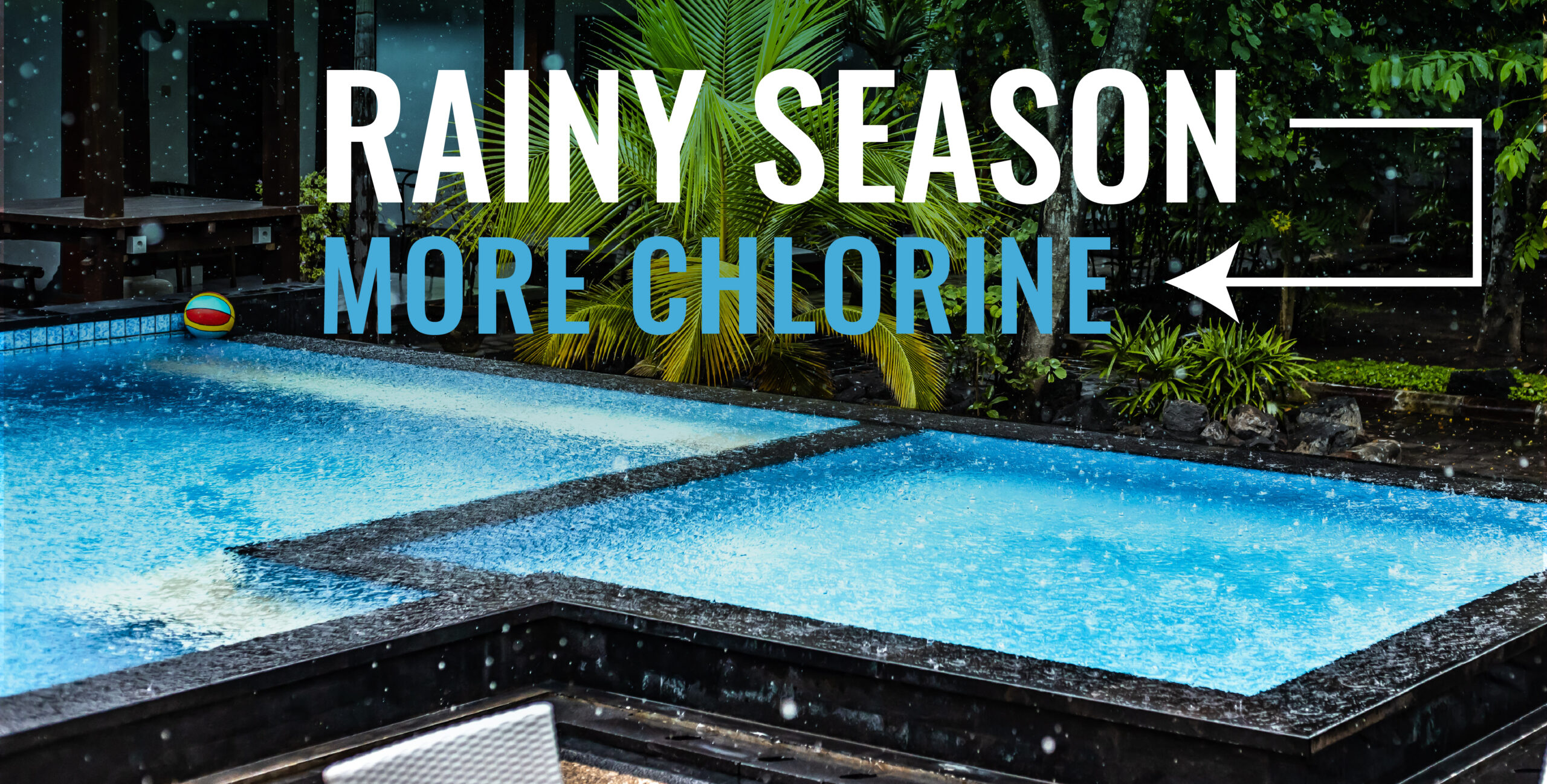 Rainy season more chlorine swimming pool balance salt chlorine generator cost saving maintenance AutoPilot AquaCal rainwater