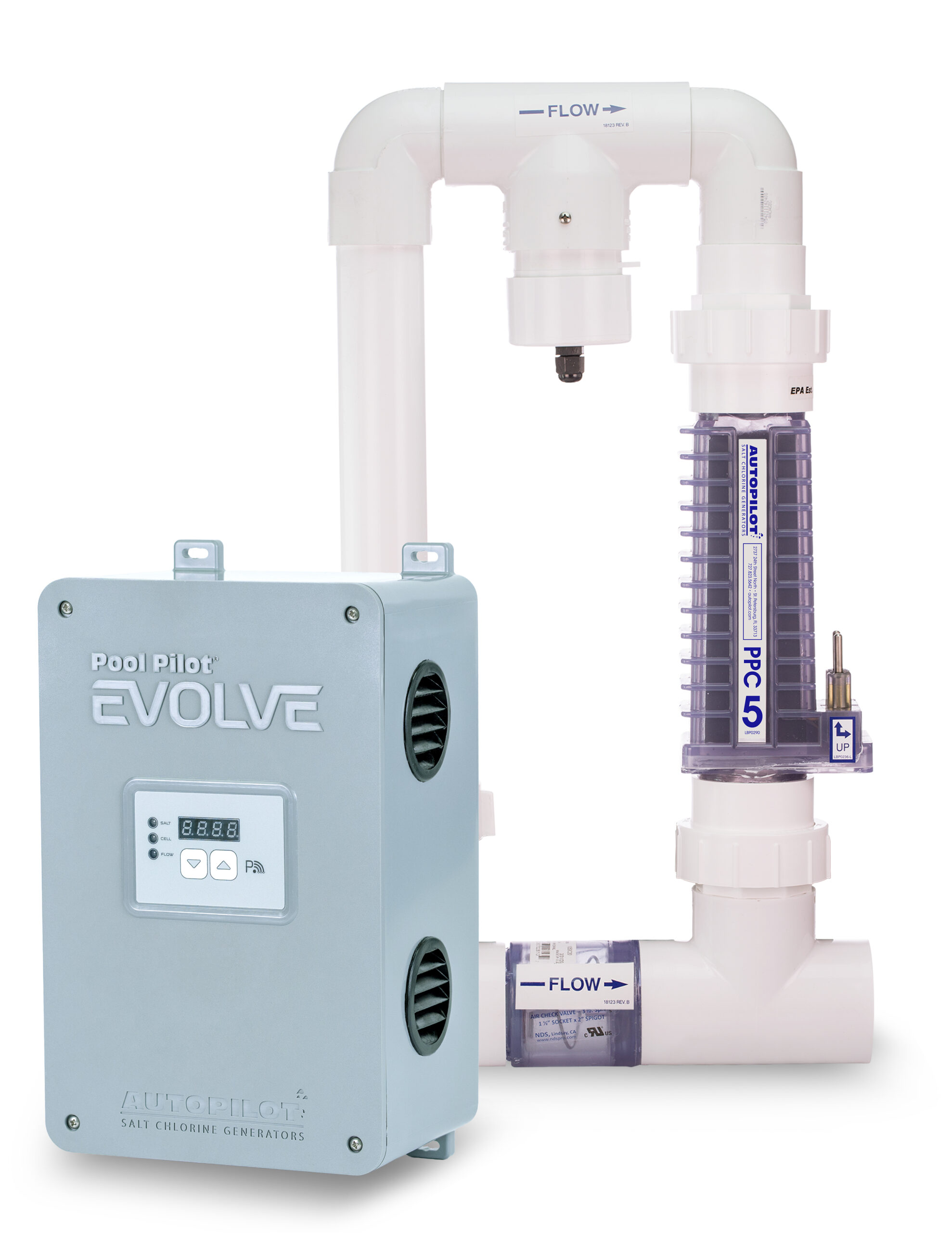 Pool Pilot® Evolve + PPM5 Manifold